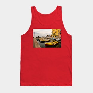 Castelletto Waterfront on Lake Garda in Italy Tank Top